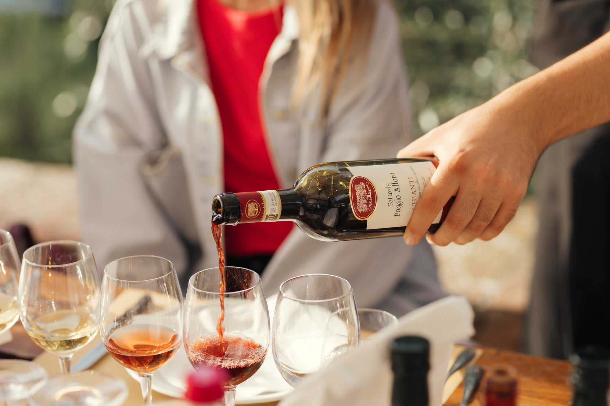 Ceļojums uz Toskānu Itālijas ieskandināt vasaru