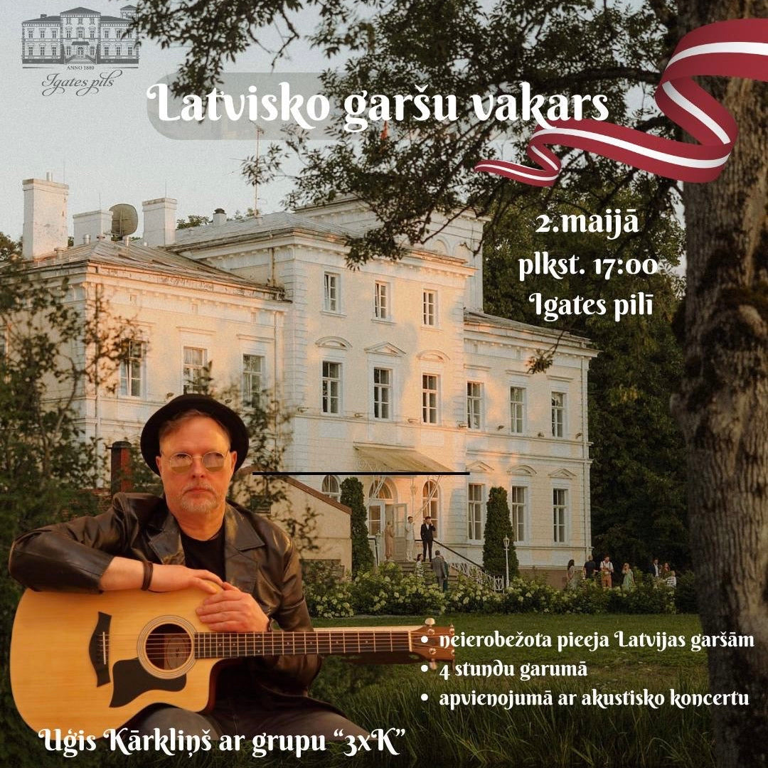 Latvisko garšu vakars Igates pilī