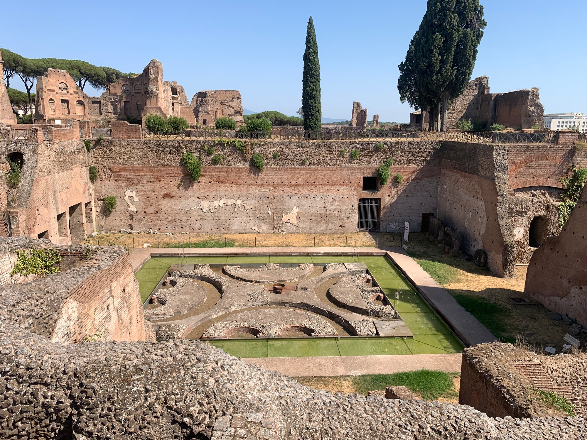 Senās Romas pilsētas drupas