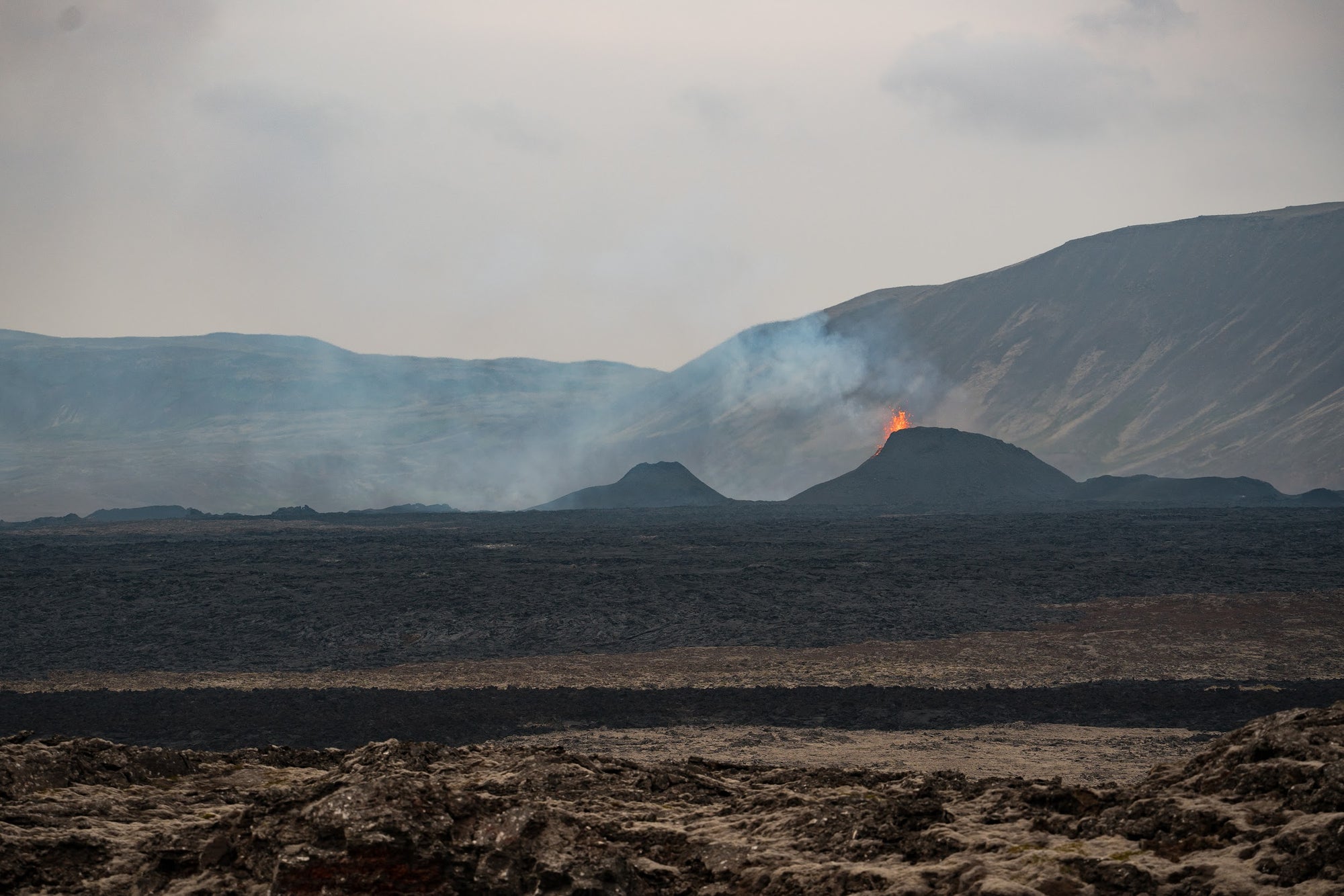 Uguns un ledus zeme Islande