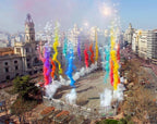 Valensija - krāšņā festivāla "Las Fallas" laikā - Spānijas kultūras pērle