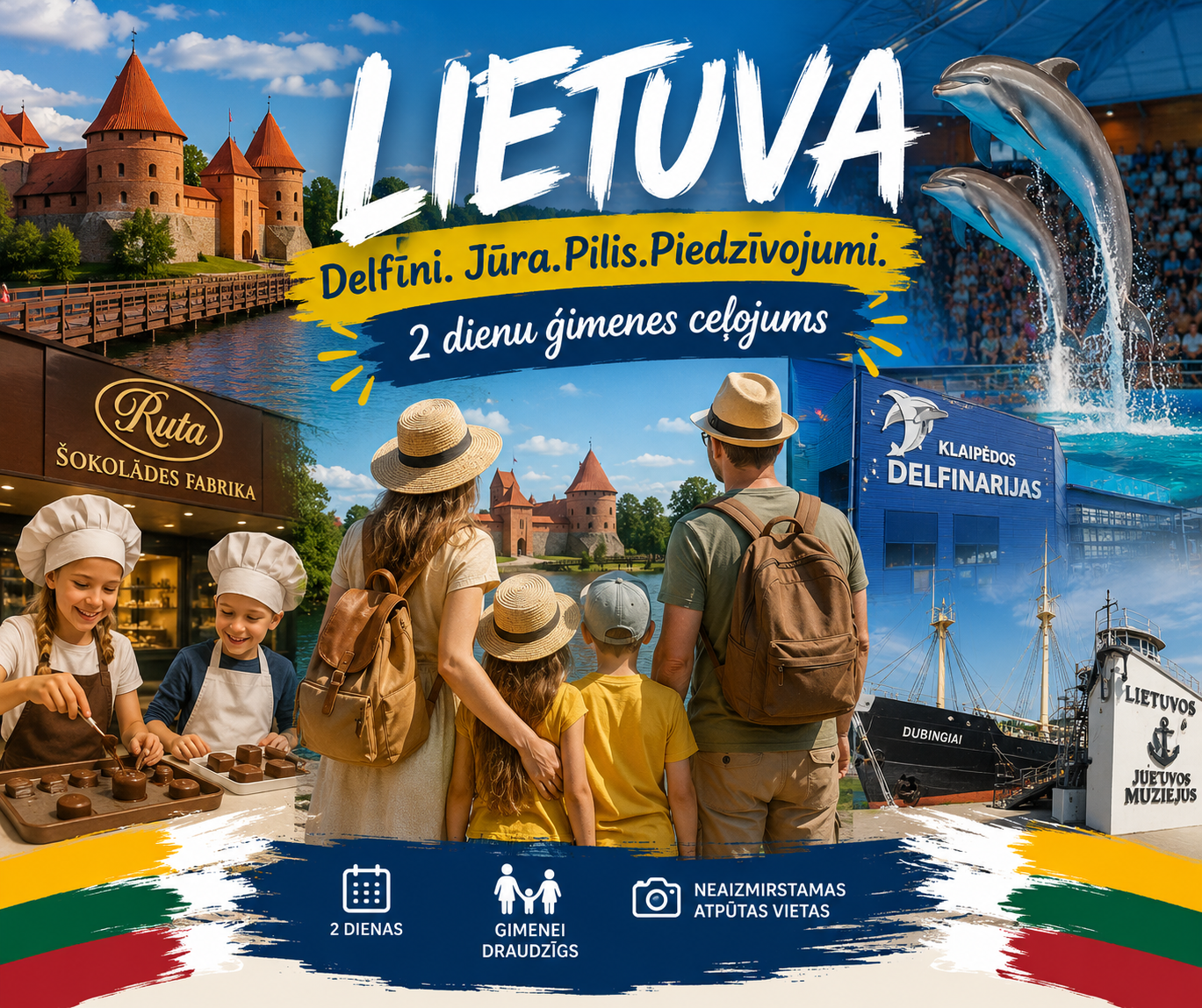 Ģimenes piedzīvojums Lietuvā